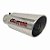 PONTEIRA - 4X4 STORE - 4" X 6" X 15" -  CROMADA - LOGO VAZADO - Imagem 1