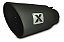 PONTEIRA - 4X4 STORE - 5" X 7" X 15" -  PRETA - PLACA LOGO X - Imagem 5