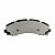PASTILHA DE FREIO KEVLAR TRASEIRA IRONMAN RAM 2500/3500 2019+ - Imagem 1