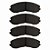 PASTILHA DE FREIO KEVLAR TRASEIRA IRONMAN RAM 2500/3500 2019+ - Imagem 4