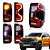 Lanterna Ranger Mod. Raptor LED 2024+ Sup. Sensor Vermelha - Imagem 1