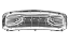 GRADE FRONTAL - DODGE RAM - 06/09 - DETALHE LED - CROMADA - Imagem 3