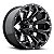 Roda Fuel Assault D546 22x9.5 6x135/6x139.7  +20mm  Preto Fosco Fresado - Imagem 1