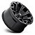Roda Fuel Assault D576 20x9  6x135/6x139.7  +19mm  Preto Brilhante Fresado - Imagem 3