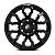 Roda Fuel Blitz D673 20x10  5x139.7  -18mm  Preto Brilhoso Fresado - Imagem 3