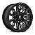 Roda Fuel Blitz D673 20x10  5x139.7  -18mm  Preto Brilhoso Fresado - Imagem 1