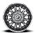 Roda Fuel Blitz D693  22x12  6x139.7 -44mm  Grafite Escovado - Imagem 3