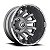 Roda Fuel Blitz D693  22x12  6x139.7 -44mm  Grafite Escovado - Imagem 1