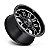 Roda Fuel Crush D561 20x9 6x135/6x139.7 +1mm Grafite c/ Borda Preta - Imagem 2