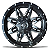 Roda Fuel Lethal D567 15x10 6x139.7 -43mm Preto Fresado - Imagem 2