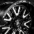 Roda Fuel Stroke D611 22x10 6x135/6x139.7  +10mm Preto Brilhante Fresado - Imagem 5