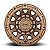 Roda Fuel Tracker D731 20x09 6x139.7 +1mm Bronze Fosco - Imagem 3