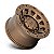 Roda Fuel Tracker D731 20x09 6x139.7 +1mm Bronze Fosco - Imagem 2