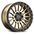 Roda Hostile Battle H137 18x9  6x139.7  0mm  Bronze - Imagem 1