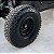 Roda Hostile Glamis H133 15x7 4x137 +13mm  Preto Fresado - Imagem 3