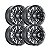 Roda Hostile Mojave  H129  17x9  6x139.7  0mm  Preto Brilhante - Imagem 2