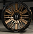 Roda Hostile Mojave H129 17x9 6x139.7 0mm Bronze c/ Innerlock - Imagem 5