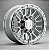 Roda Hostile Ridgecrest H135 18x9 6x139.7 0mm Prata Usinado - Imagem 4
