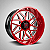 Roda Hostile Sprocket H108 22x12 8x165.1 -44mm Vermelho - Imagem 6