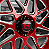 Roda Hostile Sprocket H108 22x12 8x165.1 -44mm Vermelho - Imagem 5