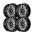 Roda Hostile Syclone  H131  20x10   8x165.1  -19mm  Preto Fresado - Imagem 2
