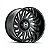 Roda Hostile Syclone  H131  20x9  6x139.7  0mm Preto Fresado - Imagem 1
