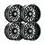 Roda Hostile Syclone  H131  20x9  6x139.7  0mm Preto Fresado - Imagem 2