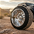 Roda Hostile Syclone H131 22x10 8x165.1 -25mm Cromada - Imagem 2