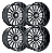 Roda Hostile Titan H127  20x9  6x139.7  0mm  Preto Fresado - Imagem 2