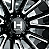 Roda Hostile Typhoon H123 20x12 8x165.1 -44mm Preto Fresado - Imagem 5