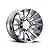 Roda Hostile Typhoon H123  20x10  8x165.1  -19mm  Cromado - Imagem 2