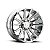 Roda Hostile Typhoon H123  20x10  8x165.1  -19mm  Cromado - Imagem 1