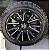 Roda Hostile Typhoon H123 20x10 6x139.7 -19mm Preto Brilhante - Imagem 6