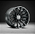 Roda Hostile Typhoon H123 20x10 8x170 -19mm Preto Fosco - Imagem 2