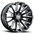 Roda Hostile Typhoon H123 22x10 6x139.7 -25mm Preto Fresado - Imagem 1