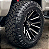 Roda Hostile Typhoon H123 22x10 6x139.7 -25mm Preto Fresado - Imagem 5
