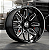 Roda Hostile Vulcan H120 20x10 5x139.7 -19mm Preto Fresado - Imagem 3