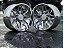 Roda Hostile Vulcan H120 24x14 8x165.1 -76mm Cromada - Imagem 4