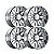 Roda Hostile Vulcan H120 24x14 8x165.1 -76mm Cromada - Imagem 3