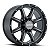 Roda MKW  M202  20x09  8x165.1  +10mm Cinza c/ Borda Preta - Imagem 1