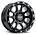 Roda MKW  M204 17x9   5x127  0mm Preto - Imagem 1