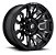 Roda Fuel Blitz  D673  20x9  8x165.1  +20mm  Preto Brilhante Fresado - Imagem 2