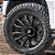 Roda Fuel Blitz  D674  20x12  6x139.7  -44mm Preto Fosco Usinada - Imagem 4