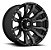 Roda Fuel Blitz  D674  20x12  6x139.7  -44mm Preto Fosco Usinada - Imagem 1