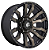 Roda Fuel Blitz D674  22x12  8x165.1  -44mm  Preto Fosco - Imagem 1