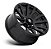 Roda Fuel Blitz D675  22x12 8x165.1  -44mm  Preto Brilhante - Imagem 2