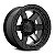 Roda Fuel Block D750  17x9  6x139.7   +1mm  Preto Fosco - Imagem 1