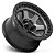 Roda Fuel Block D752  17x9  6x139.7  +1mm Cinza Borda Preta - Imagem 3