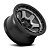 Roda Fuel Block D752  18x9  6x139.7  +20mm  Grafite Borda Preta - Imagem 2