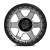 Roda Fuel Block D752 17x9 6x139.7 +1mm Grafite Centro Preto - Imagem 3